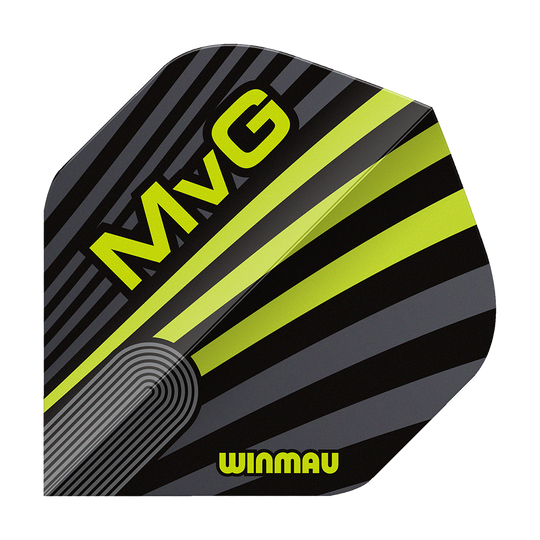 Winmau Prism Delta MvG Gray Green No2 Standard Flights