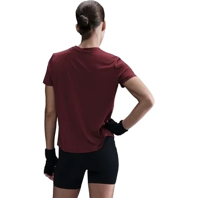 Nike One Classic Dri-FIT Short Sleeve Top Women - dark team red/black FN2798-619