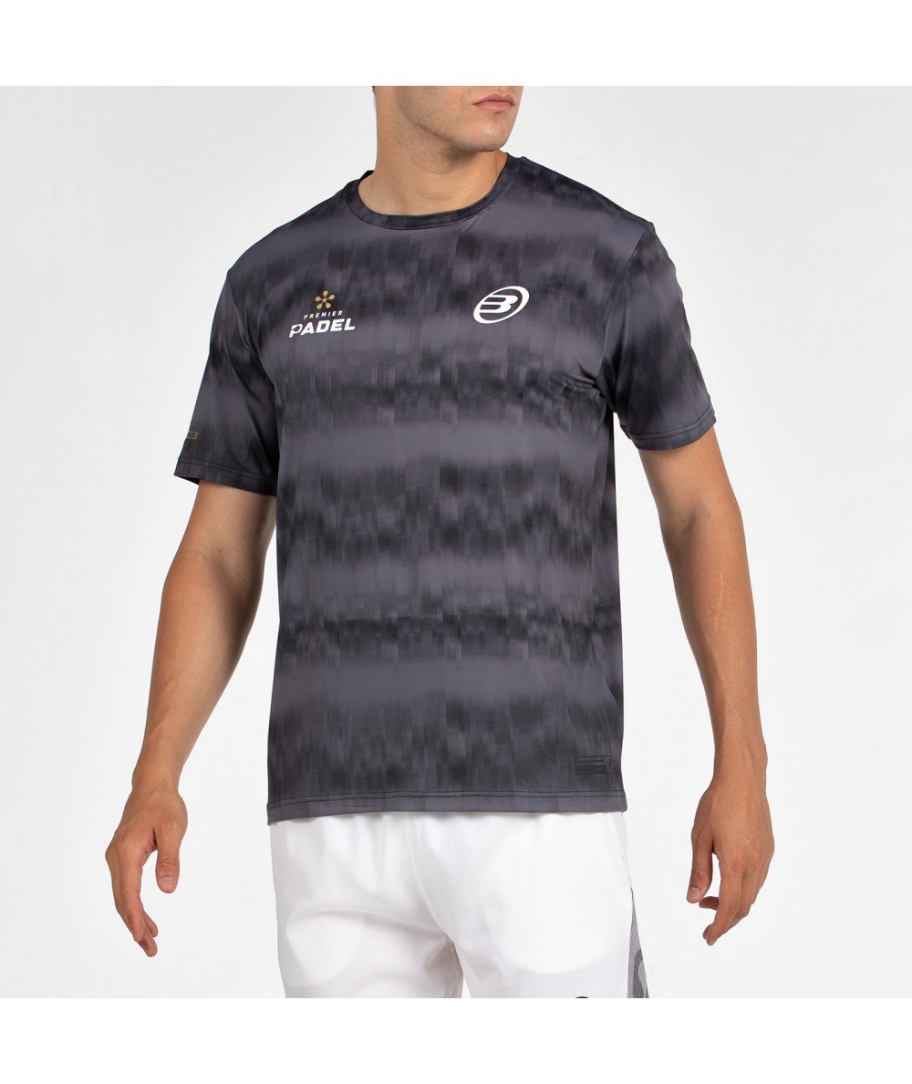 T-SHIRT BULLPADEL PASCO BLACK