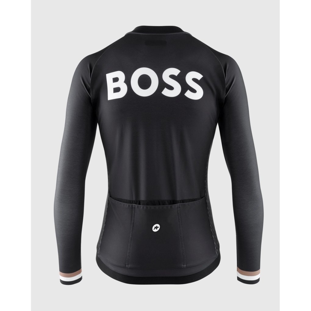 Assos MILLE GT Spring Fall BOSS x ASSOS Long Sleeve Jersey Men - black