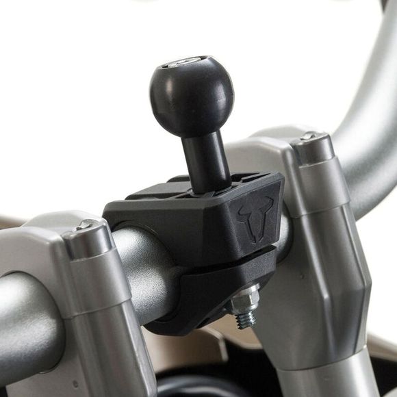 Support GPS SW-MOTECH BOULE 1 POUCE POUR GUIDON Universel - NoirRef : GPS.00.308.30100/B