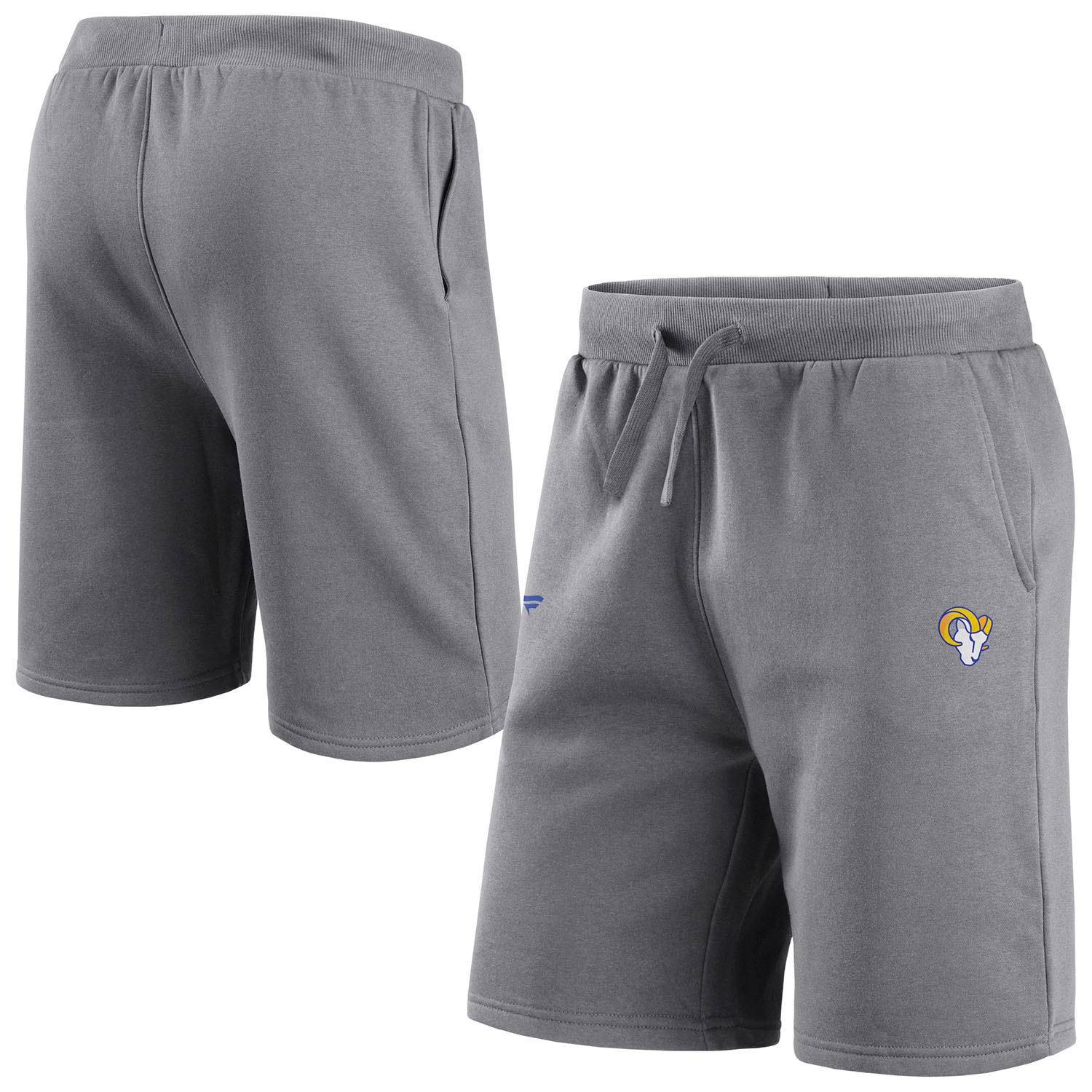 Los Angeles Rams Primary Logo NFL Sweat Shorts Gray