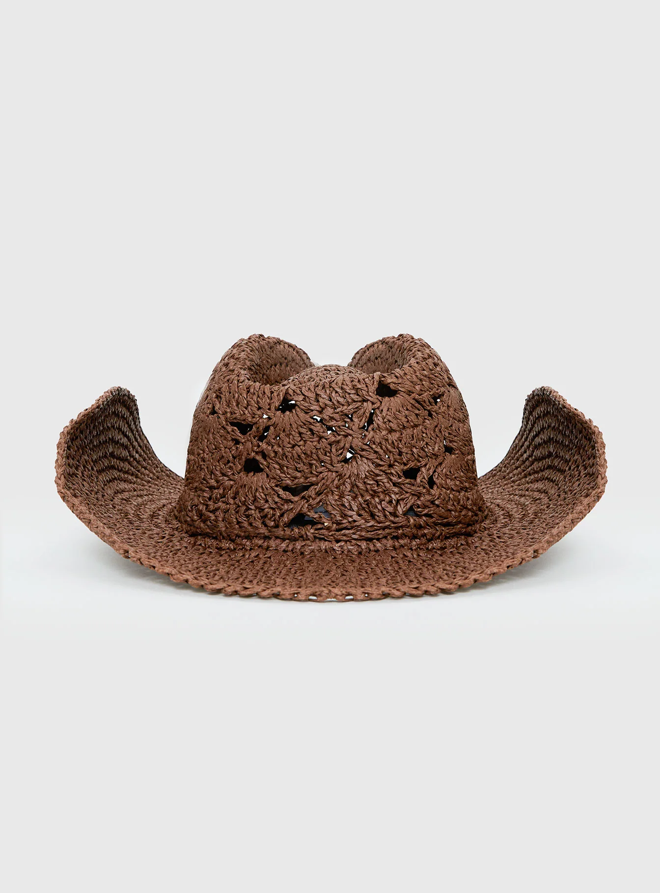 Anistyn Woven Cowboy Hat Tan
