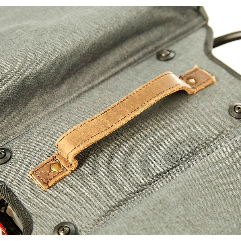 Racktime Heda 2.0 Double Bag Pannier - 2x12L - grey