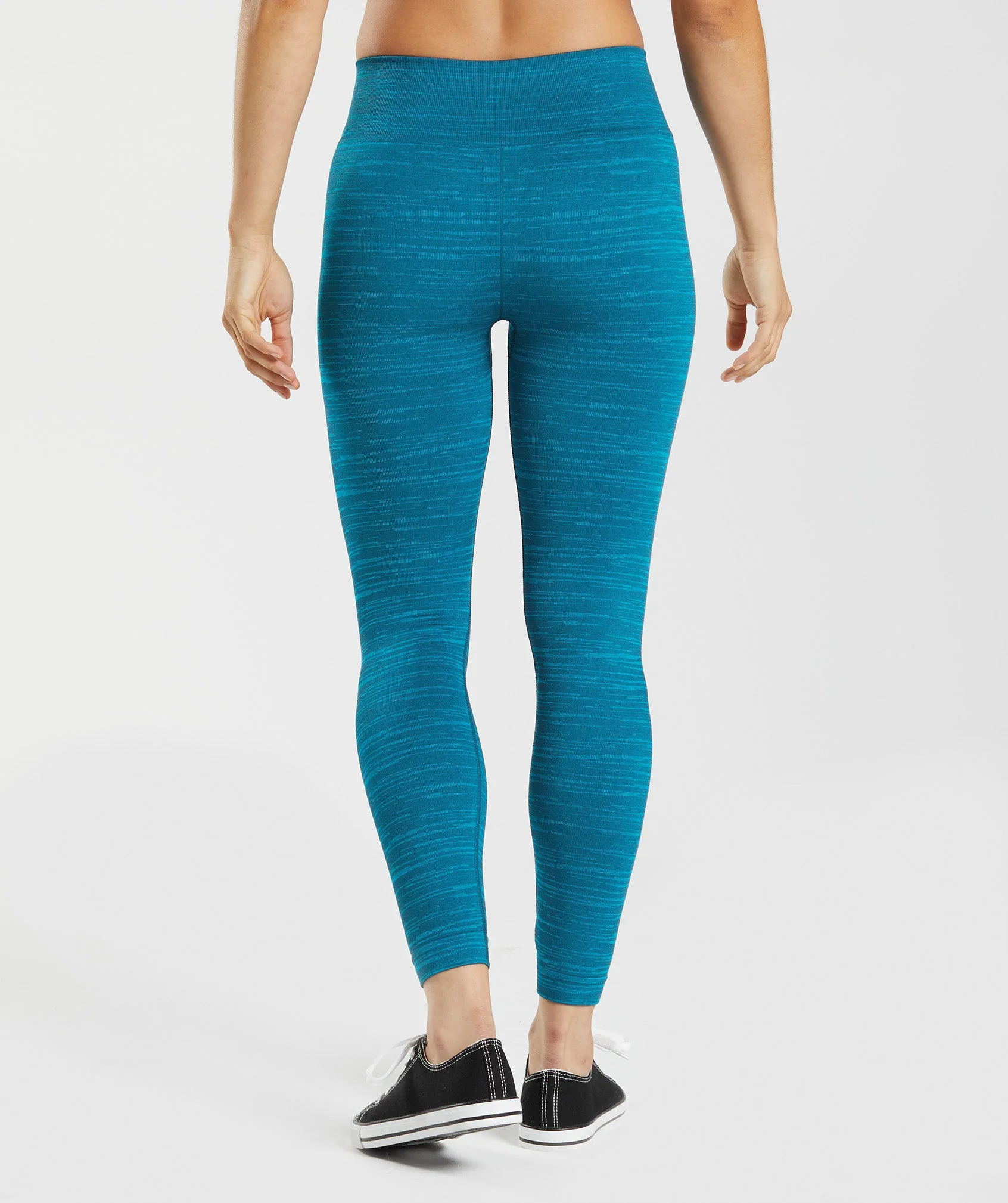 Adapt Marl Seamless Leggings Atlantic Blue/Shark Blue