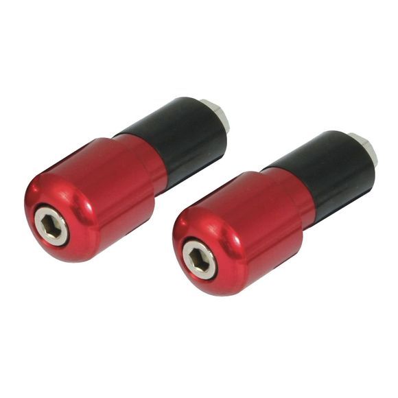 Bike It SLIM 22 MM Universal Handlebar Ends - RedRef: BIK0293