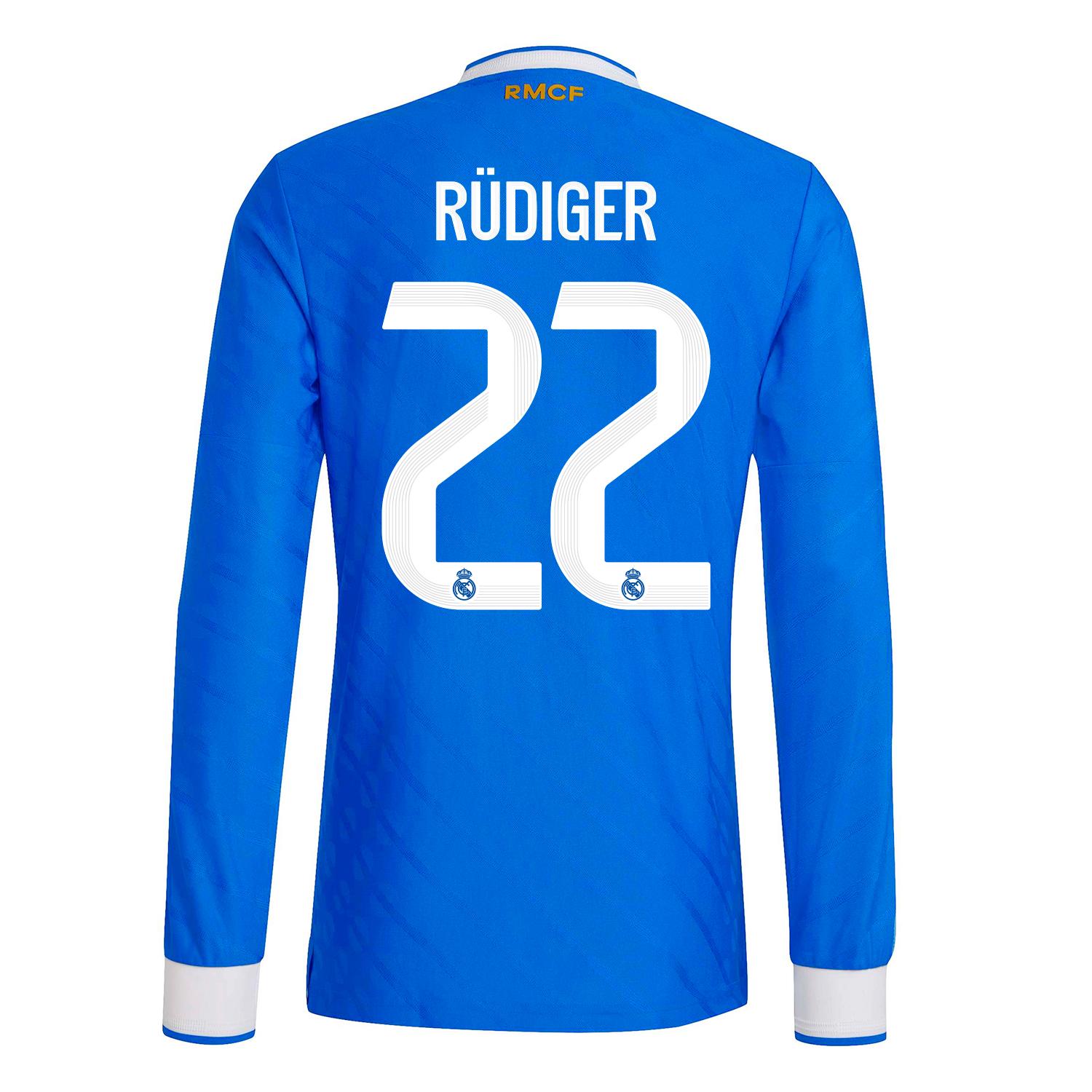 Mens Third Long Sleeve Authentic Shirt 25/26 Blue