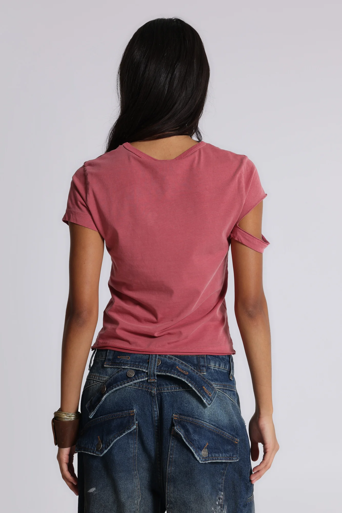 Rally Distressed Embellished Tee