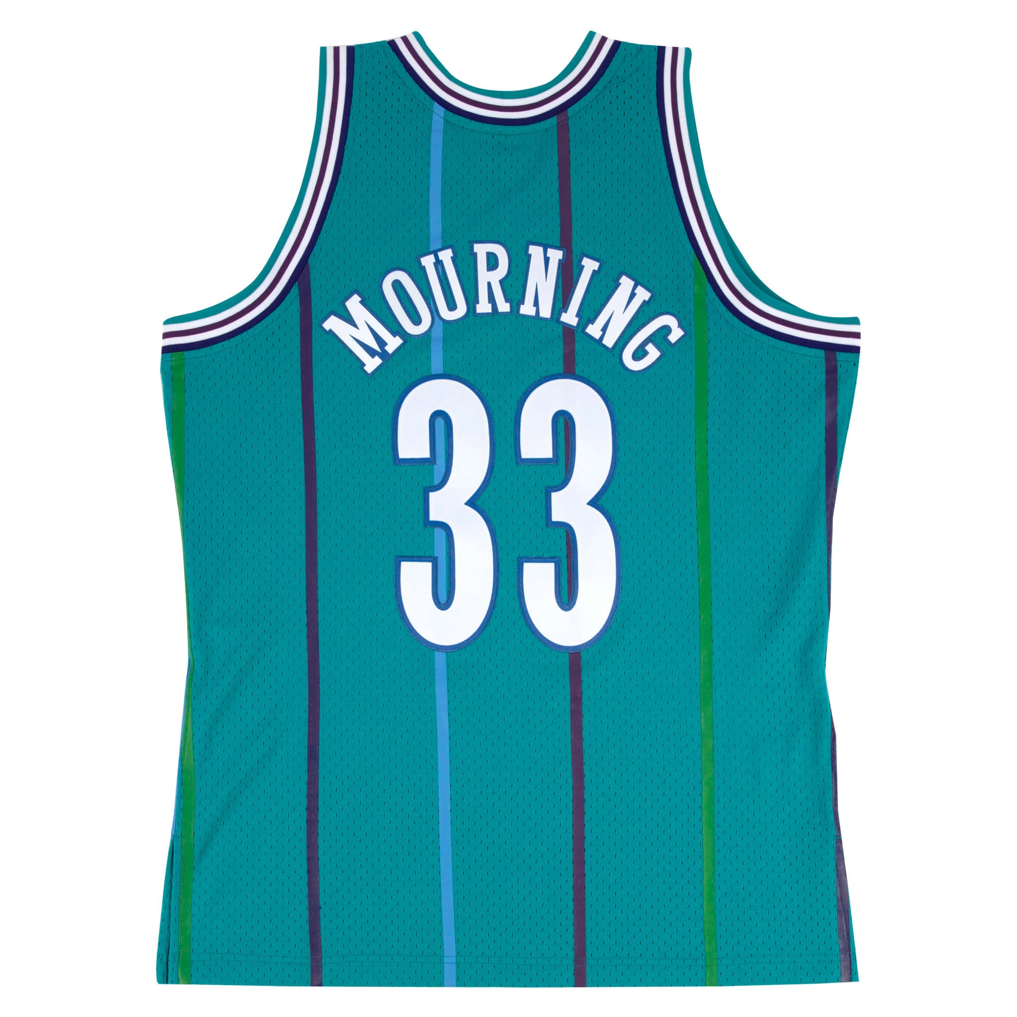 Alonzo Mourning #33 Charlotte Hornets 1992-93 Swingman NBA Jersey