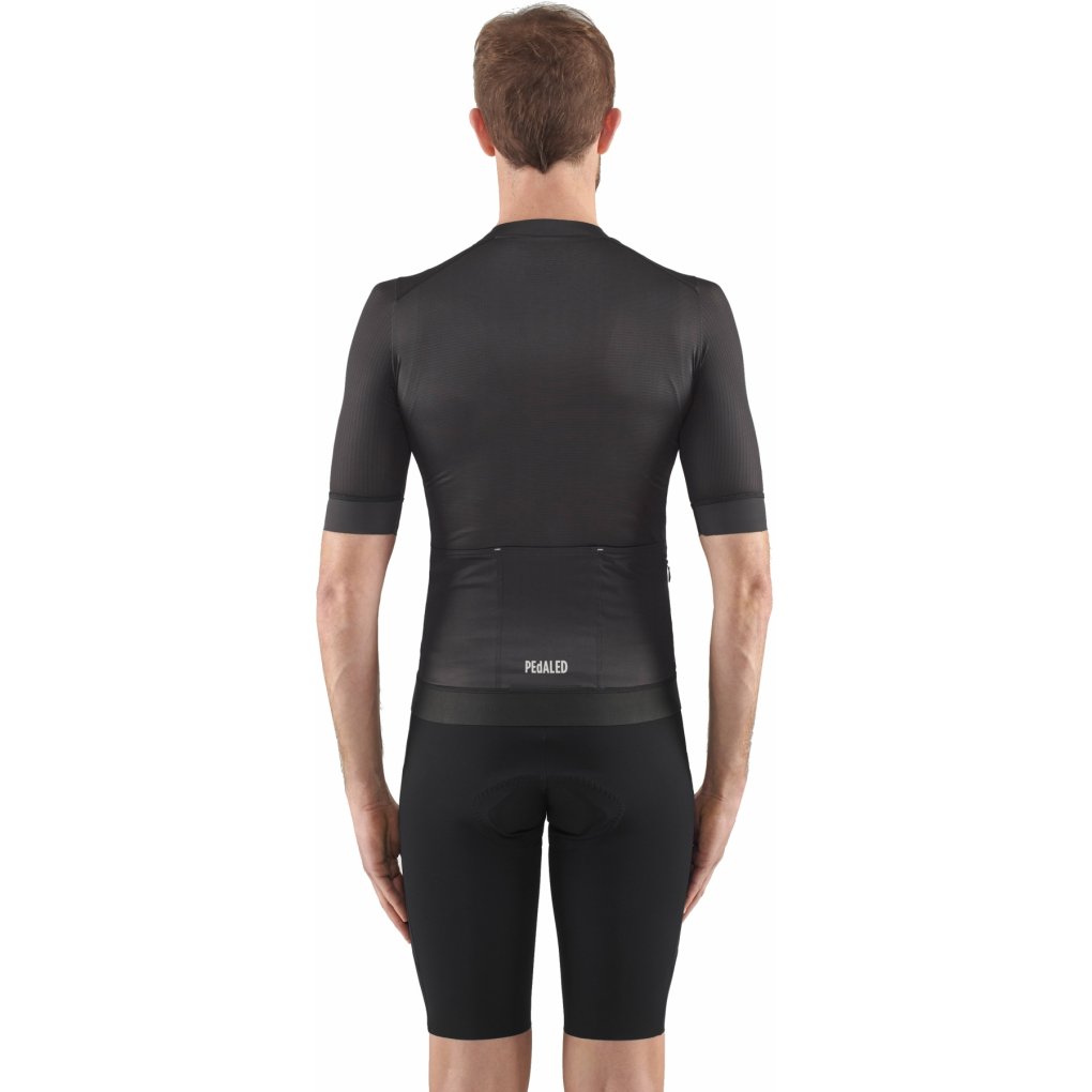 PEdALED E. Mesh Short Sleeve Jersey Men - Charcoal Grey