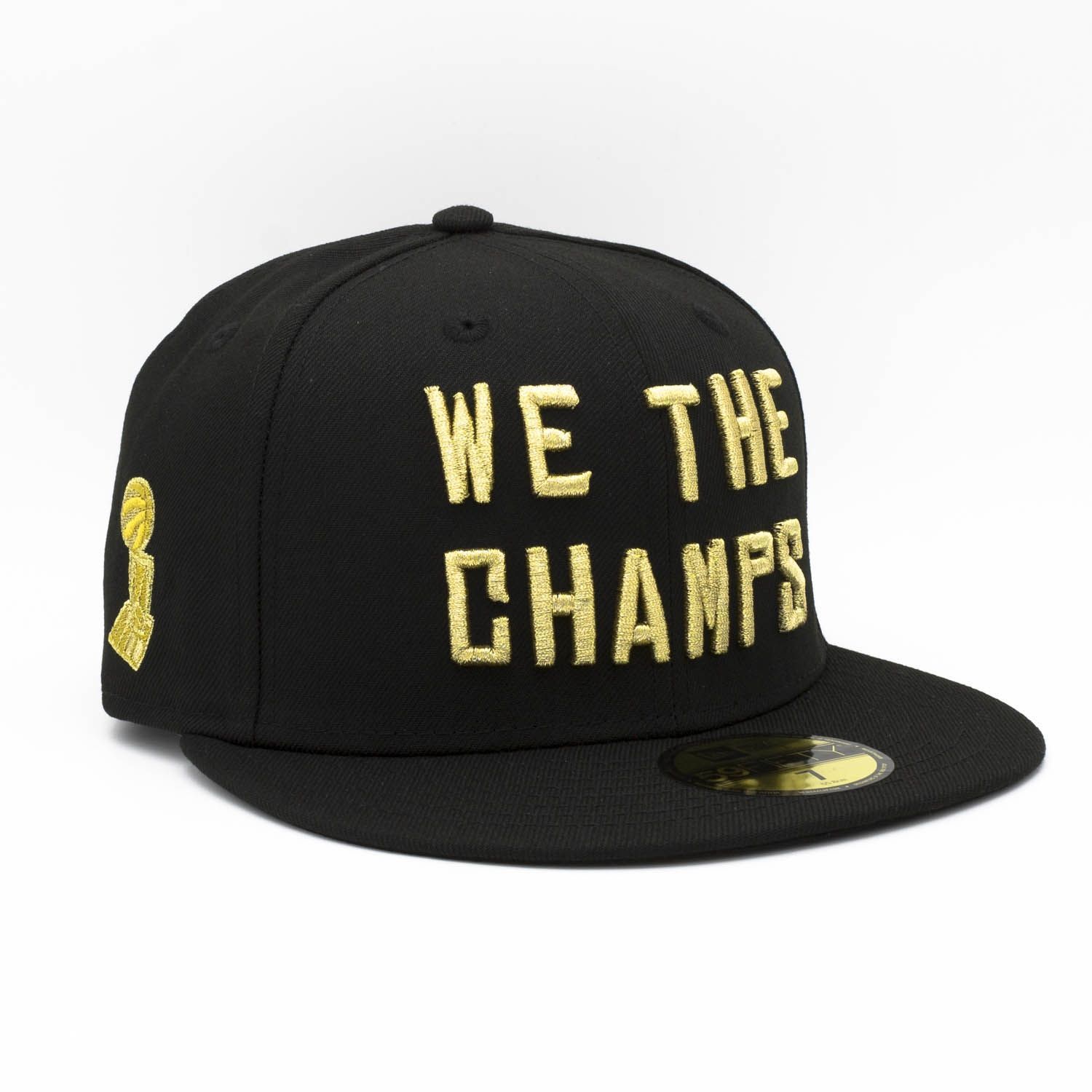 Toronto Raptors 2019 WE THE CHAMPS 59FIFTY Fitted NBA Cap Black
