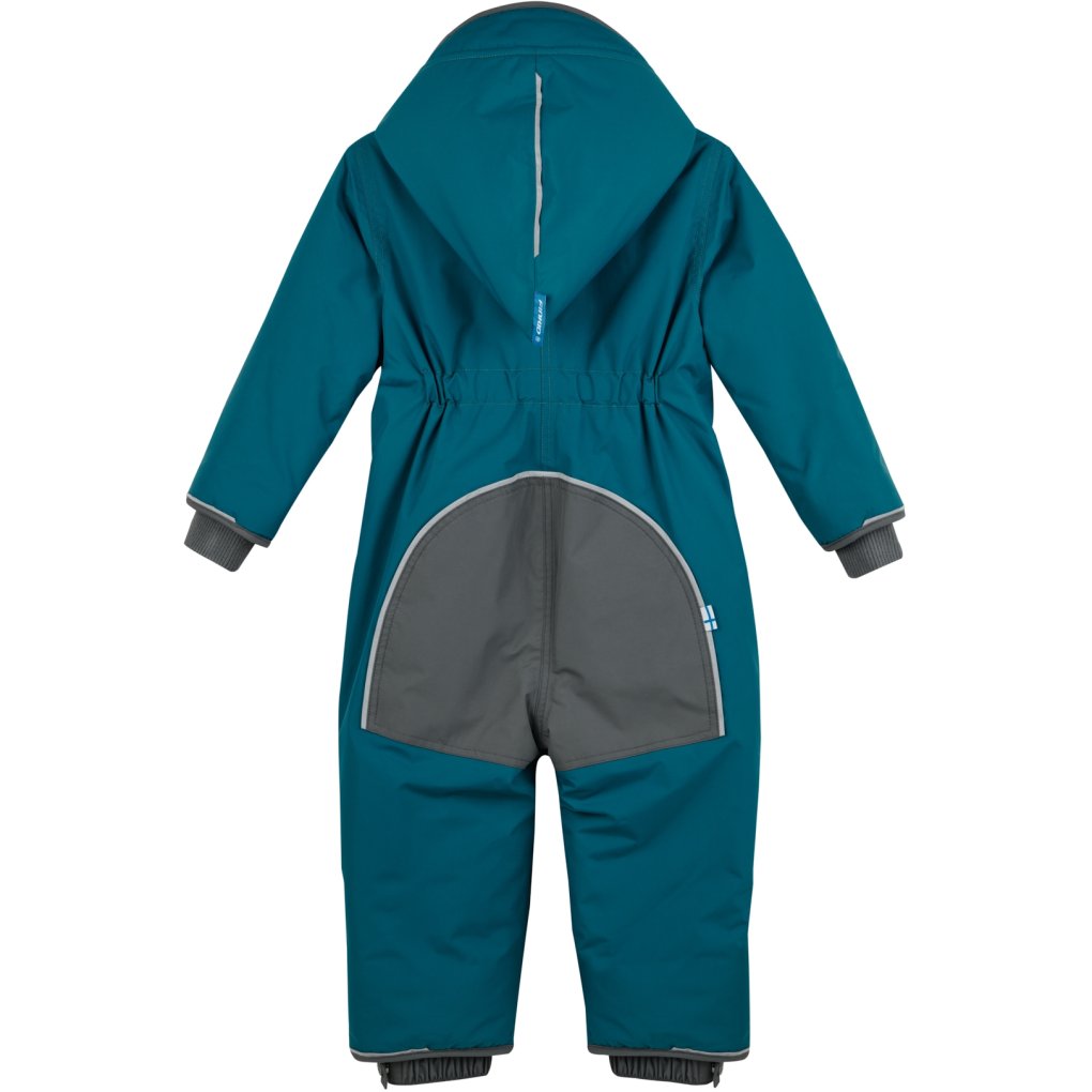 Finkid PIKKU WINTER SPORT Winter Overall Kids - cranberry/cedar
