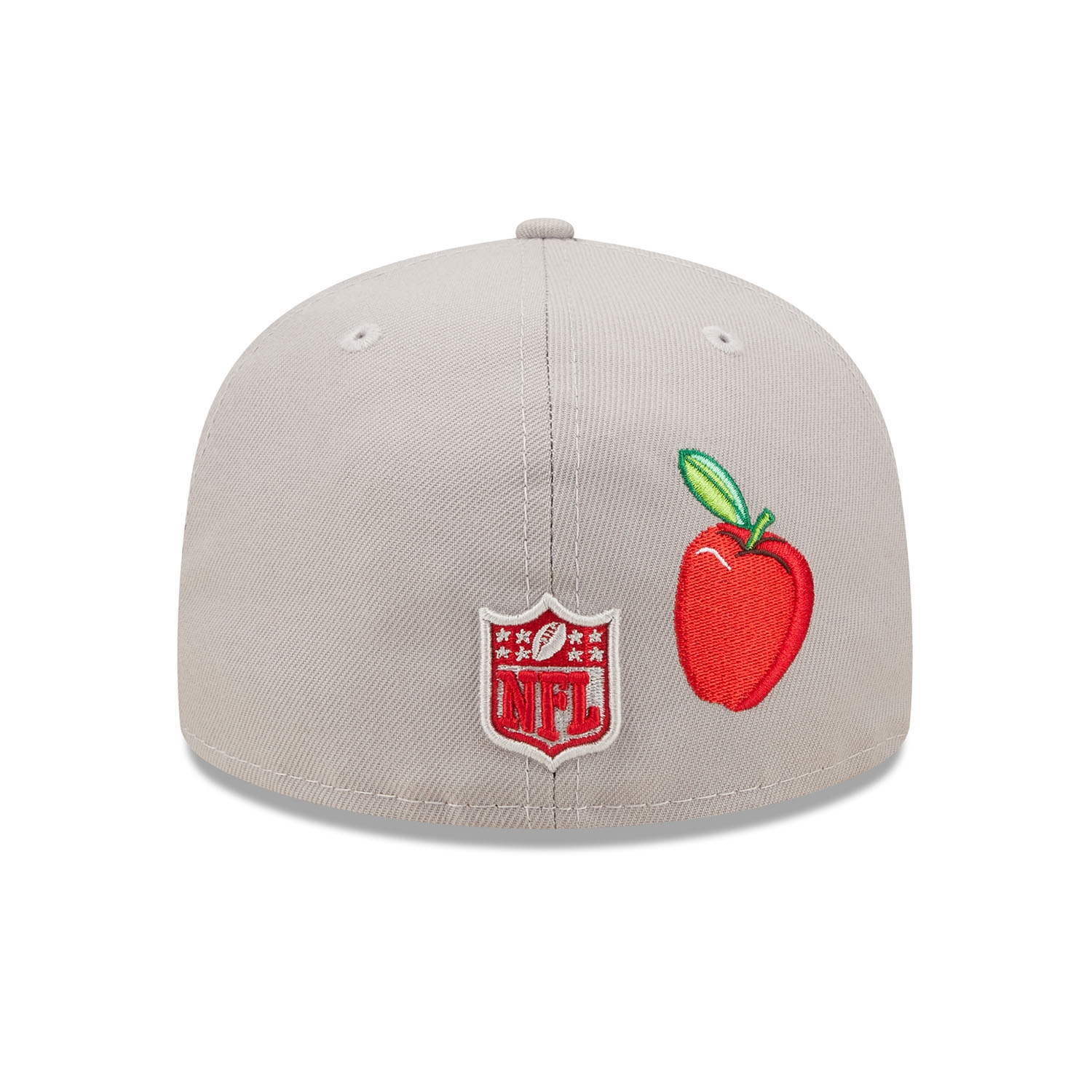 New York Giants Big Apple New Era 59FIFTY Fitted NFL Cap Gray