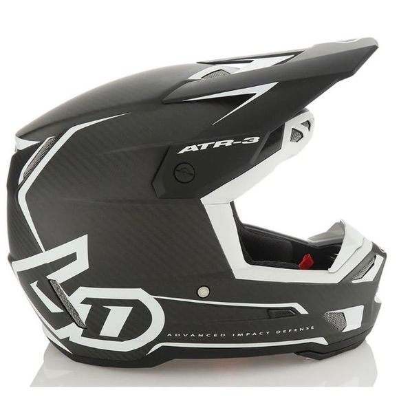 Casque cross 6D Helmets ATR-3 Nova 2025 - Blanc / CarboneRef : DH0040