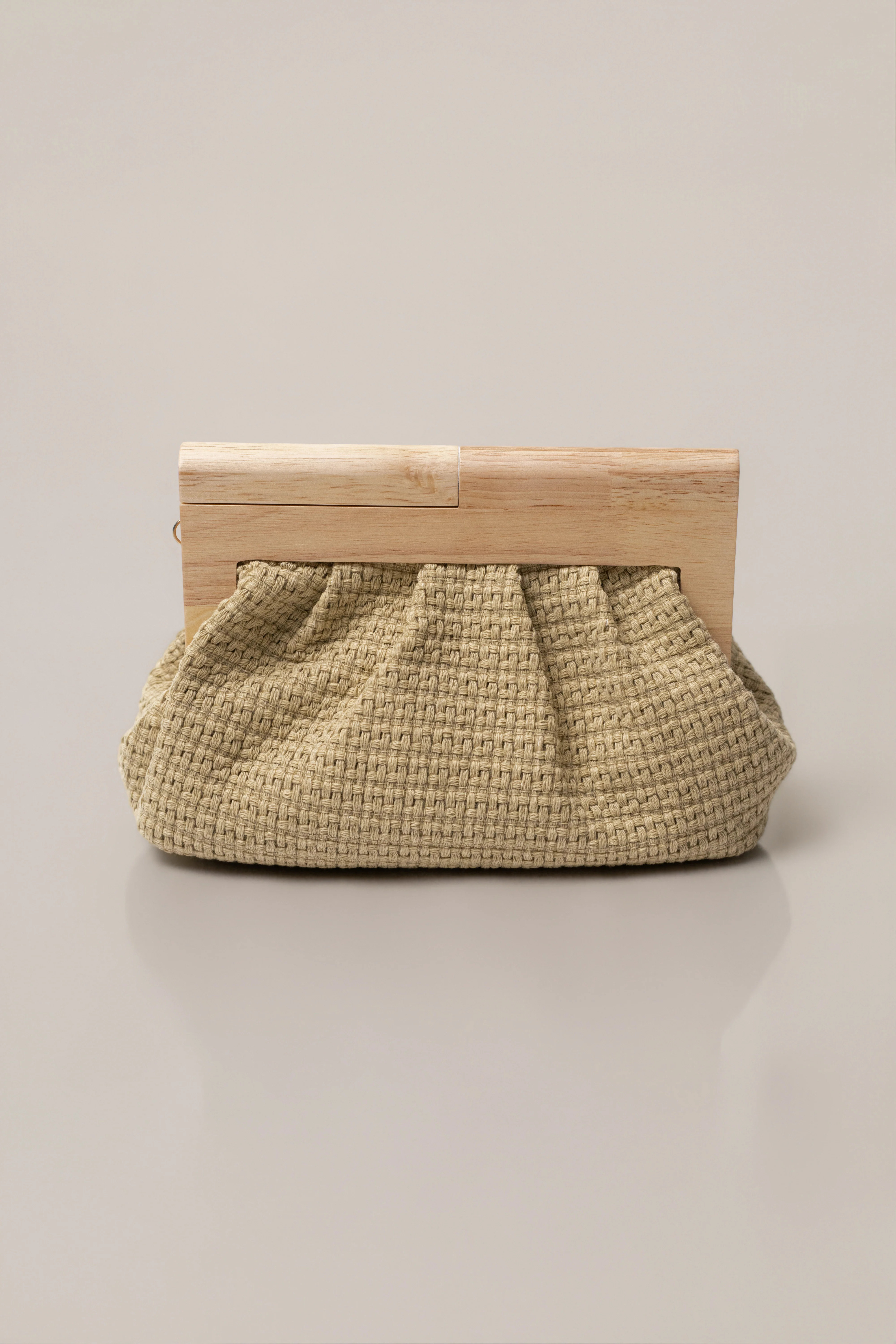 Natural Mykonos Clutch Bag