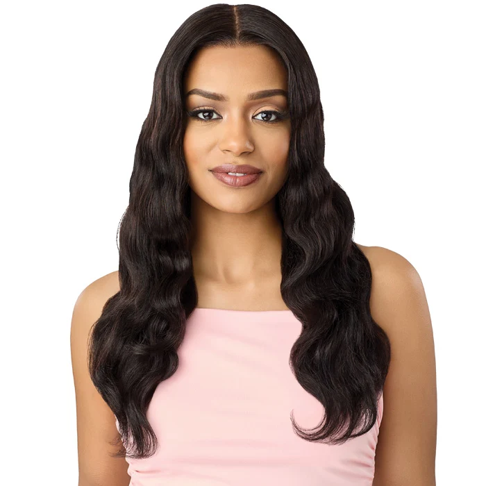 Outre Sugar Punch 100% Unprocessed Remy Human Hair Glueless HD 13x5 Lace Frontal Wig - HH-REMY BODY 24