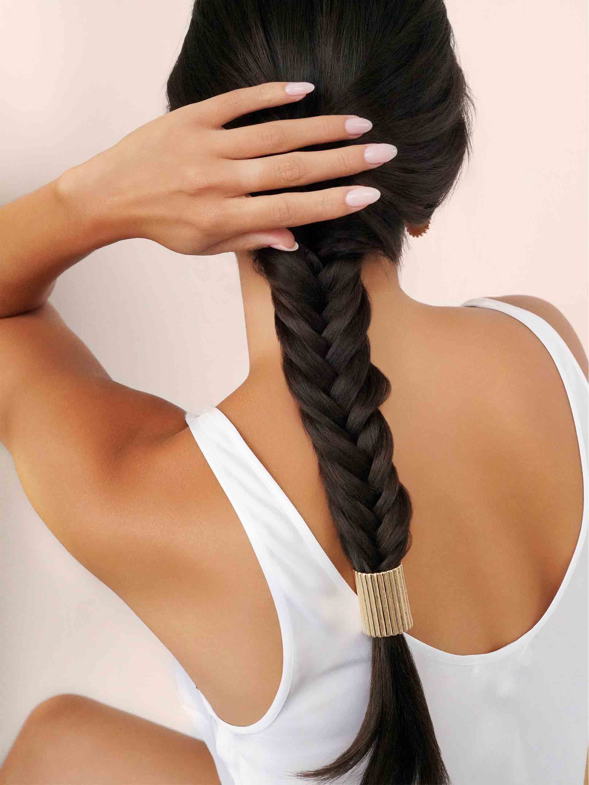 Ribbed Hair Cuff