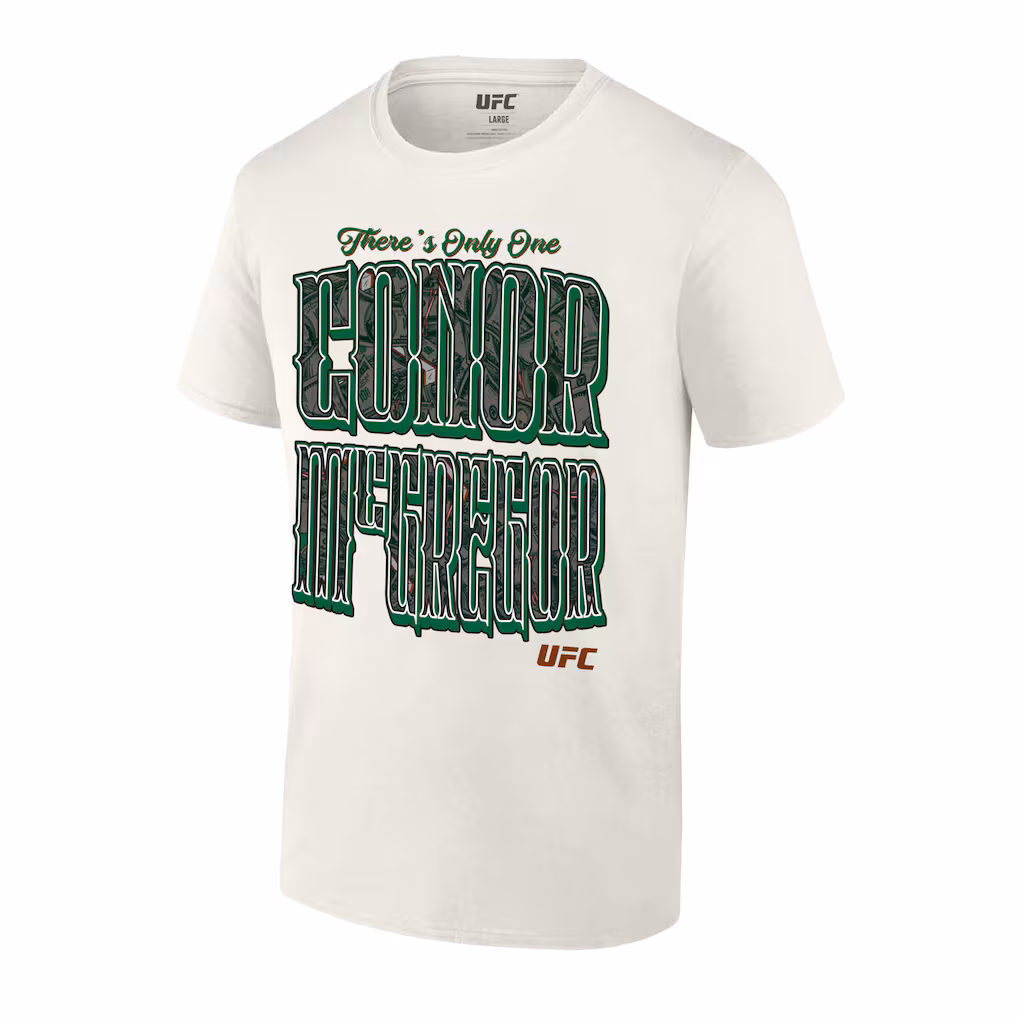 UFC Conor McGregor There's Only One T-Shirt - Off White - Mens
