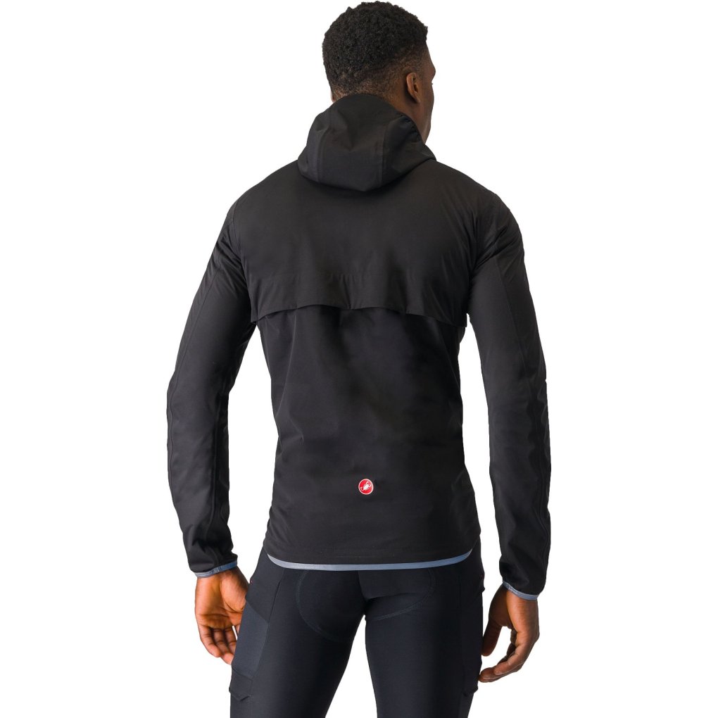 Castelli Unlimited Rain Jacket Men - light black 085