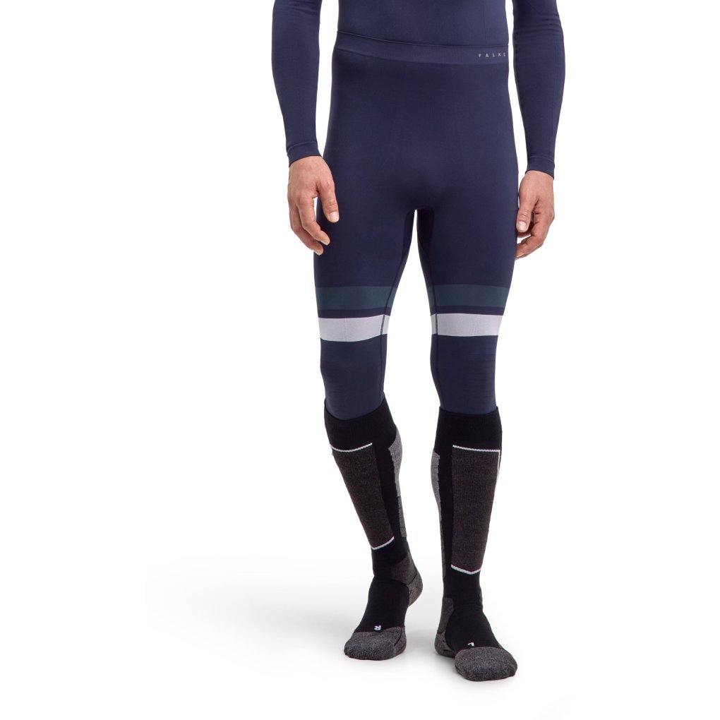 Falke Maximum Warm Trend 3/4 Tights Men - space blue 6116 (33529)