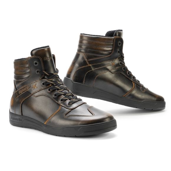 Stylmartin IRON WATERPROOF Motorcycle Riding Shoes - BrownRef: SM0049