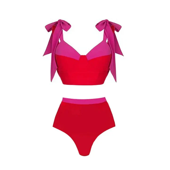 Fiery Bikini  - Red