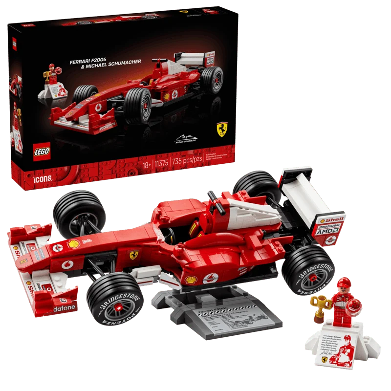 11375 Ferrari F2004 & Michael Schumacher LEGO