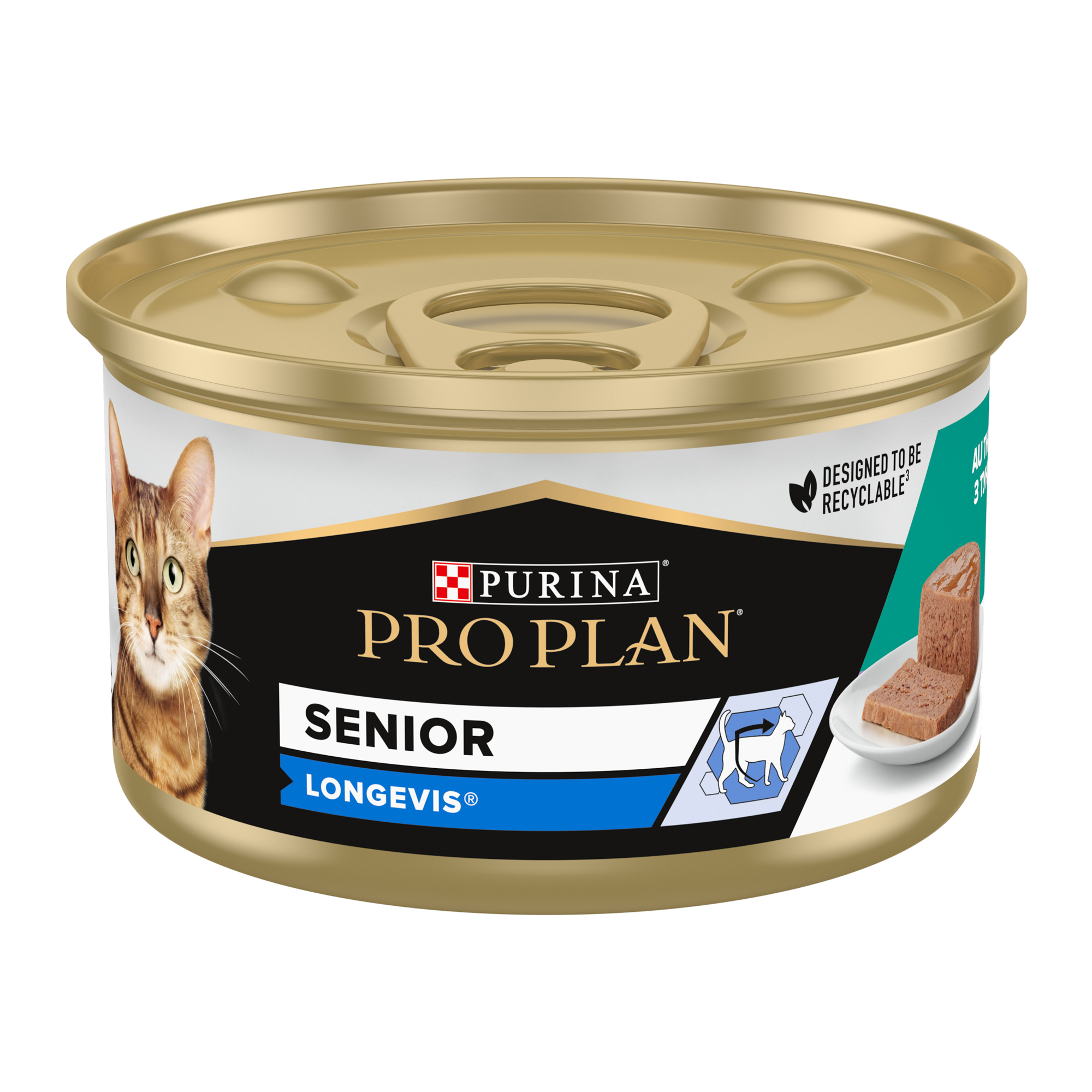 Purina Pro Plan Senior Cat 7+ Tuna Mousse - 24 x 85 g