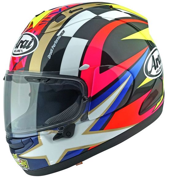 Full helmet Arai RX -7V Evo - Schwantz 30 - WhiteRef: AI0565
