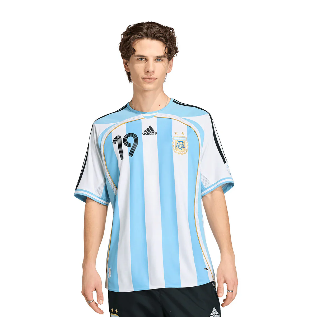 Argentina Home 2006 Messi Jersey