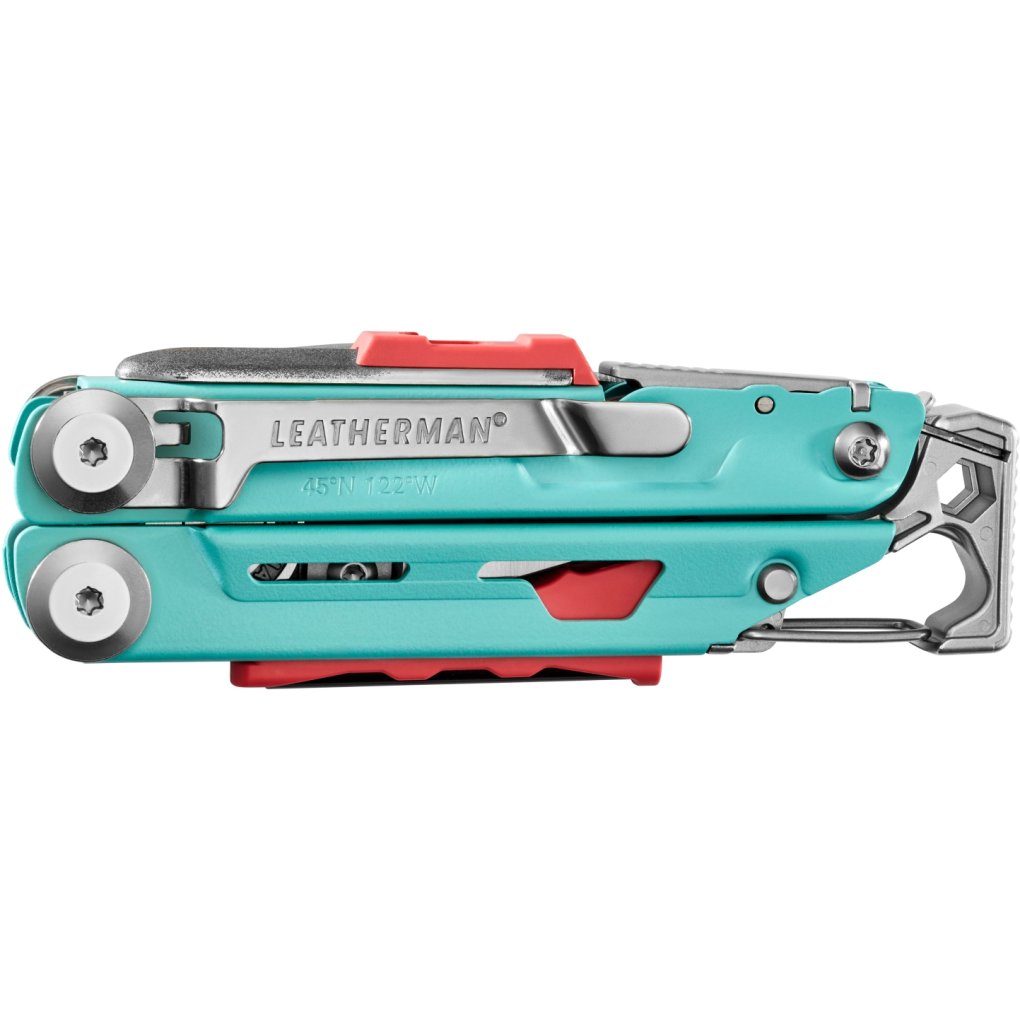 Leatherman Signal Multitool - Aqua / Stainless