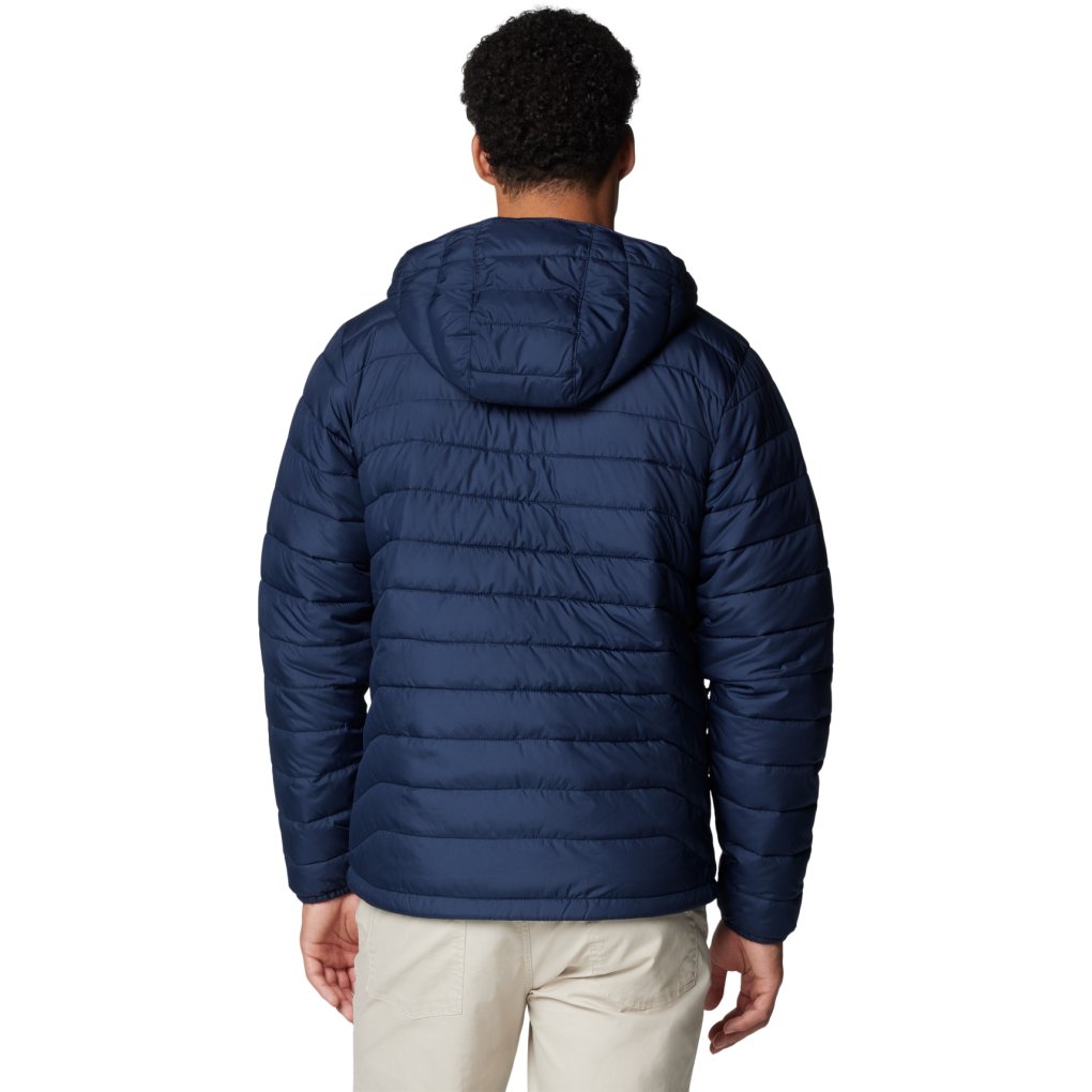 Columbia Powder Lite II Hooded Jacket Men - Collegiate Navy