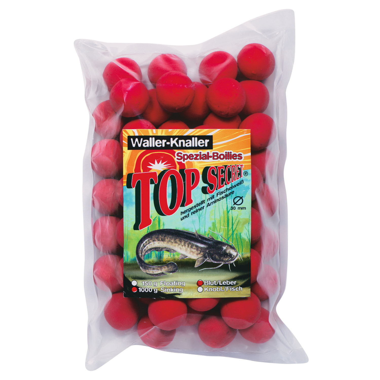 Top Secret Catfish Boilies (sinking)