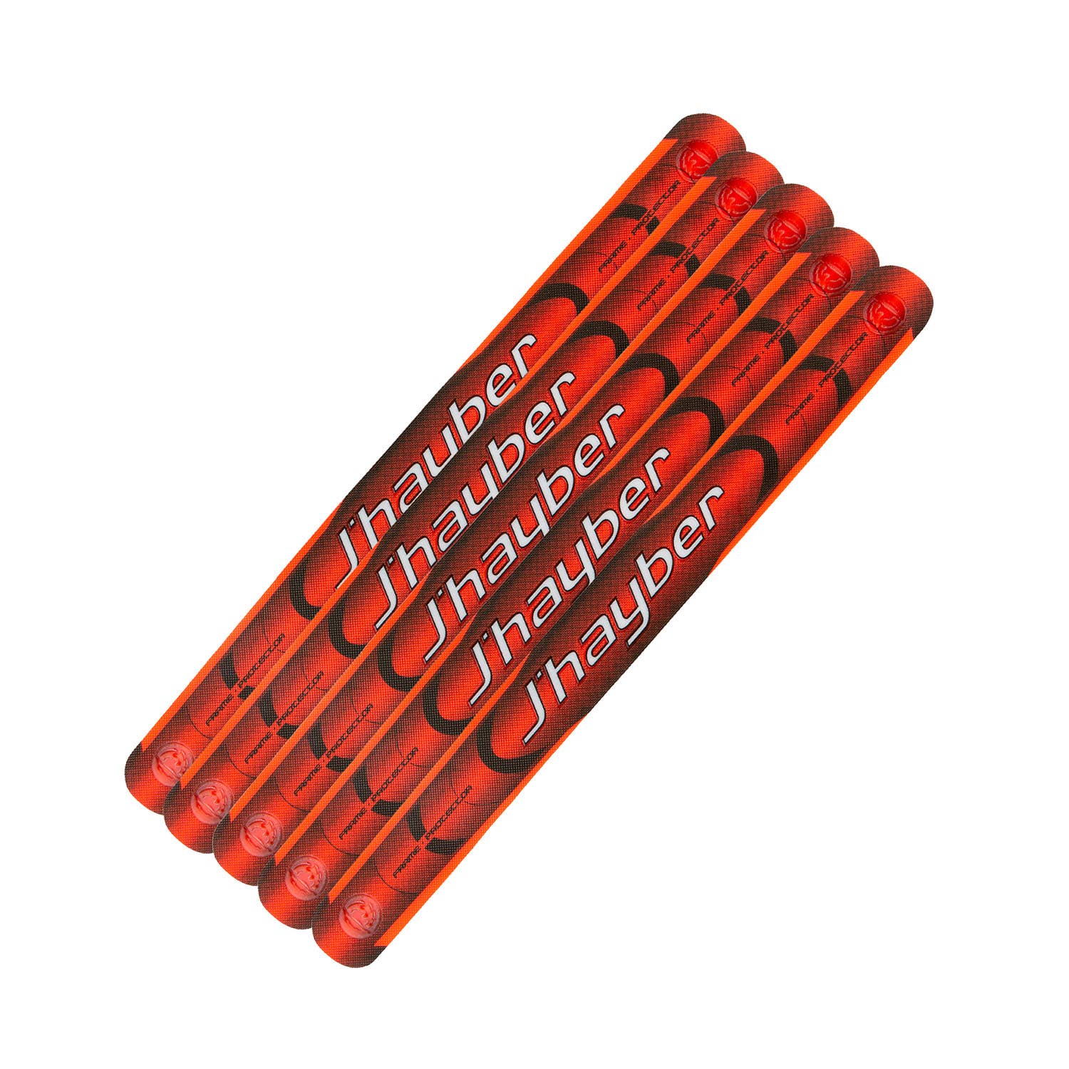 PACK 5 UNITS PROTECTION TAPE RACKET J.HAYBER RED