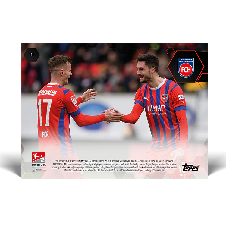 Topps UK - 4 goals in 1 game - Bundesliga TOPPS NOW® Card #141