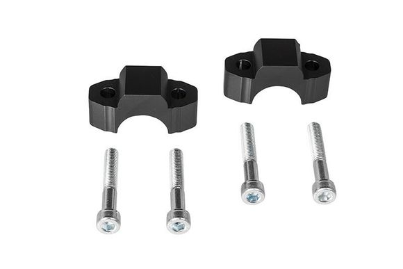 Touratech 20 mm handlebar riser - BlackRef: Trt01221A / 01-632-5255-0