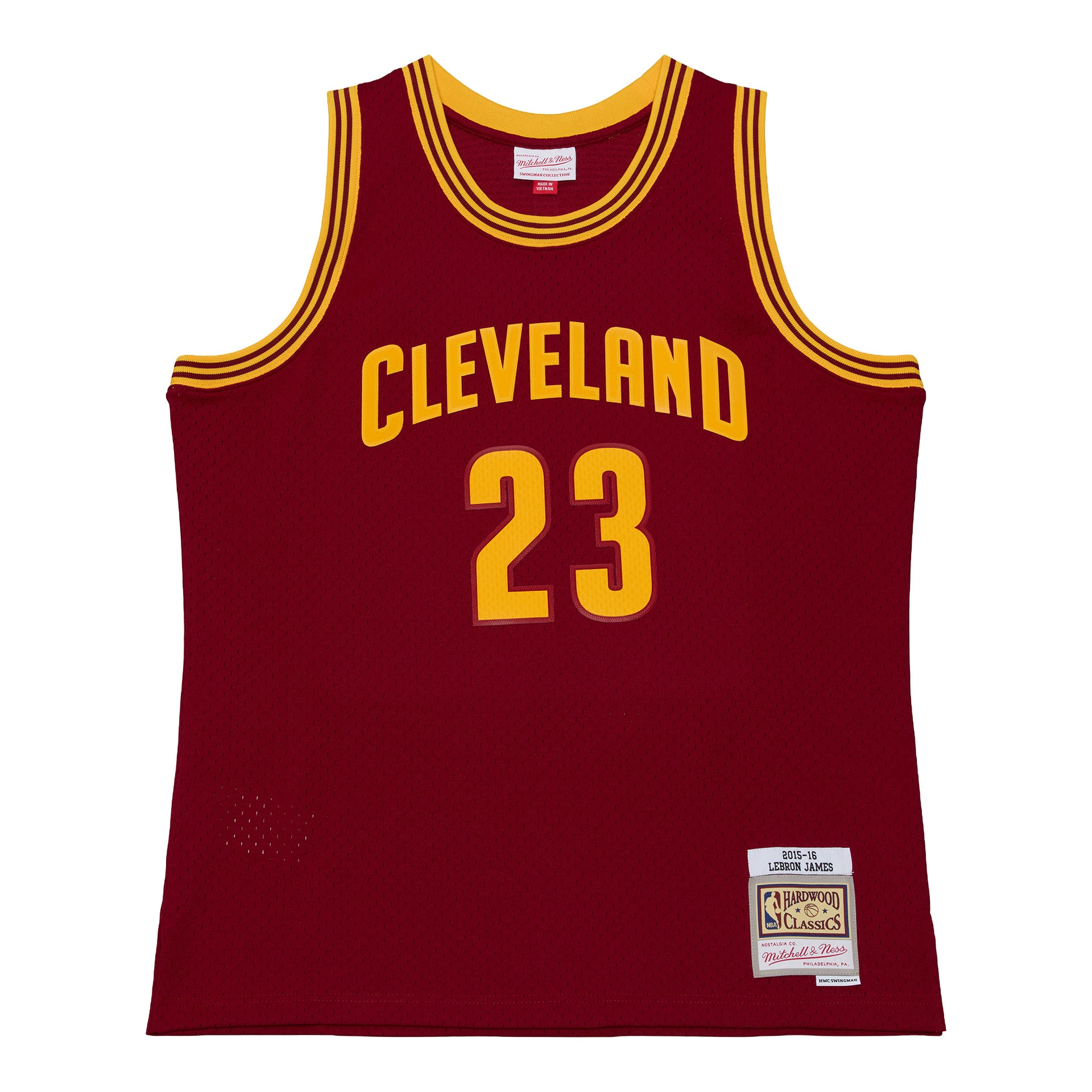 LeBron James #23 Cleveland Cavaliers 2015-16 Swingman NBA Jersey Red