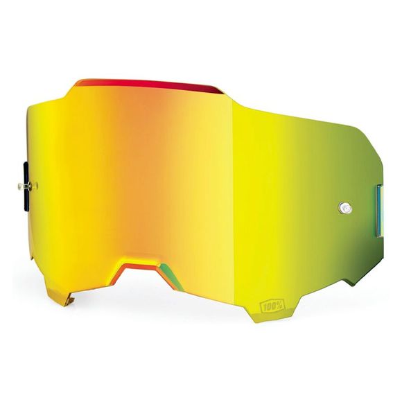 100% armega mask screen - anti-fog - yellowRef: CE1161