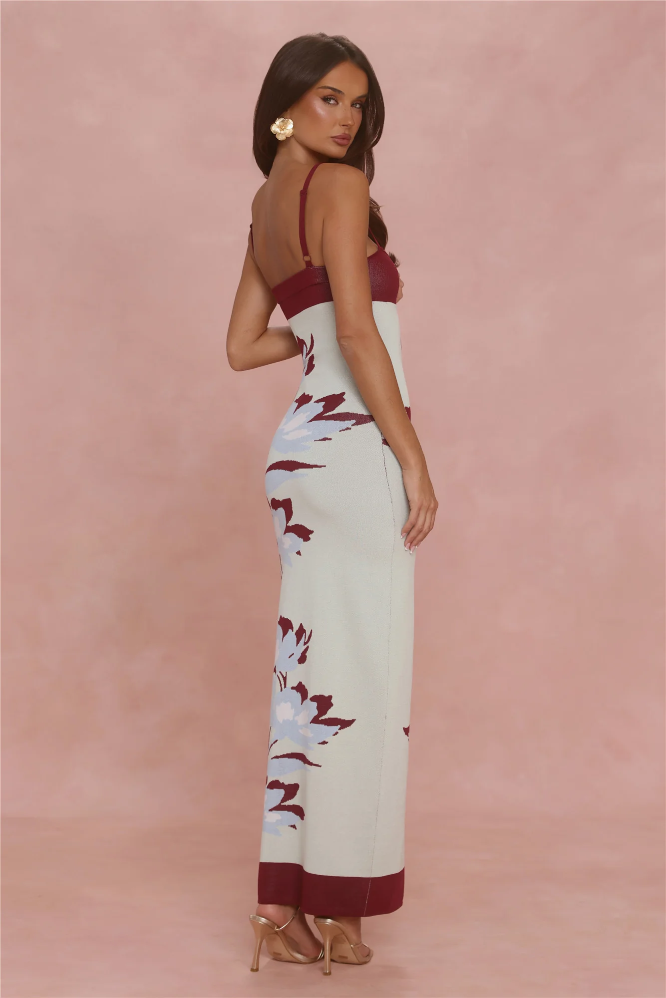 Wear Confidence Knit Maxi Dress Multi