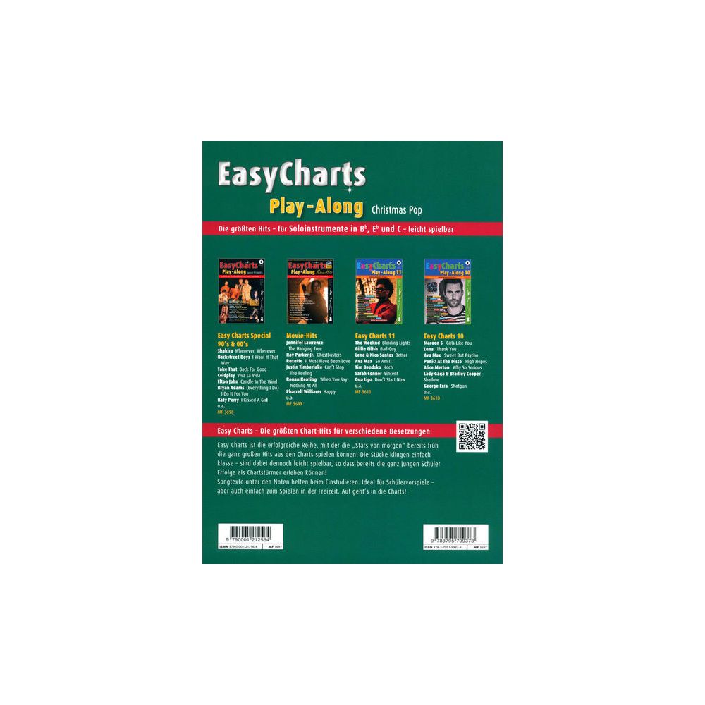 Music Factory EasyCharts Christmas Playalong – Thomann Ireland