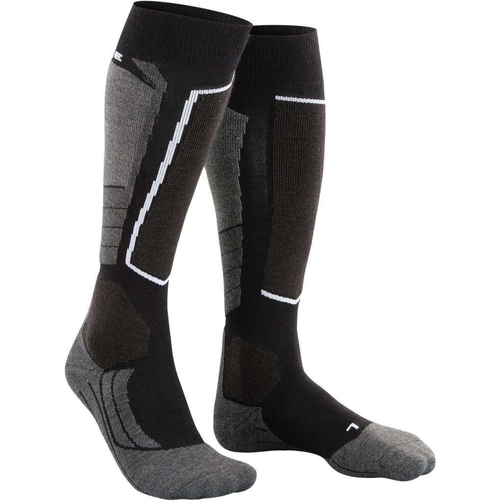 Falke SK2 Intermediate Wool Knee-High Ski Socks Men - black-mix 3010