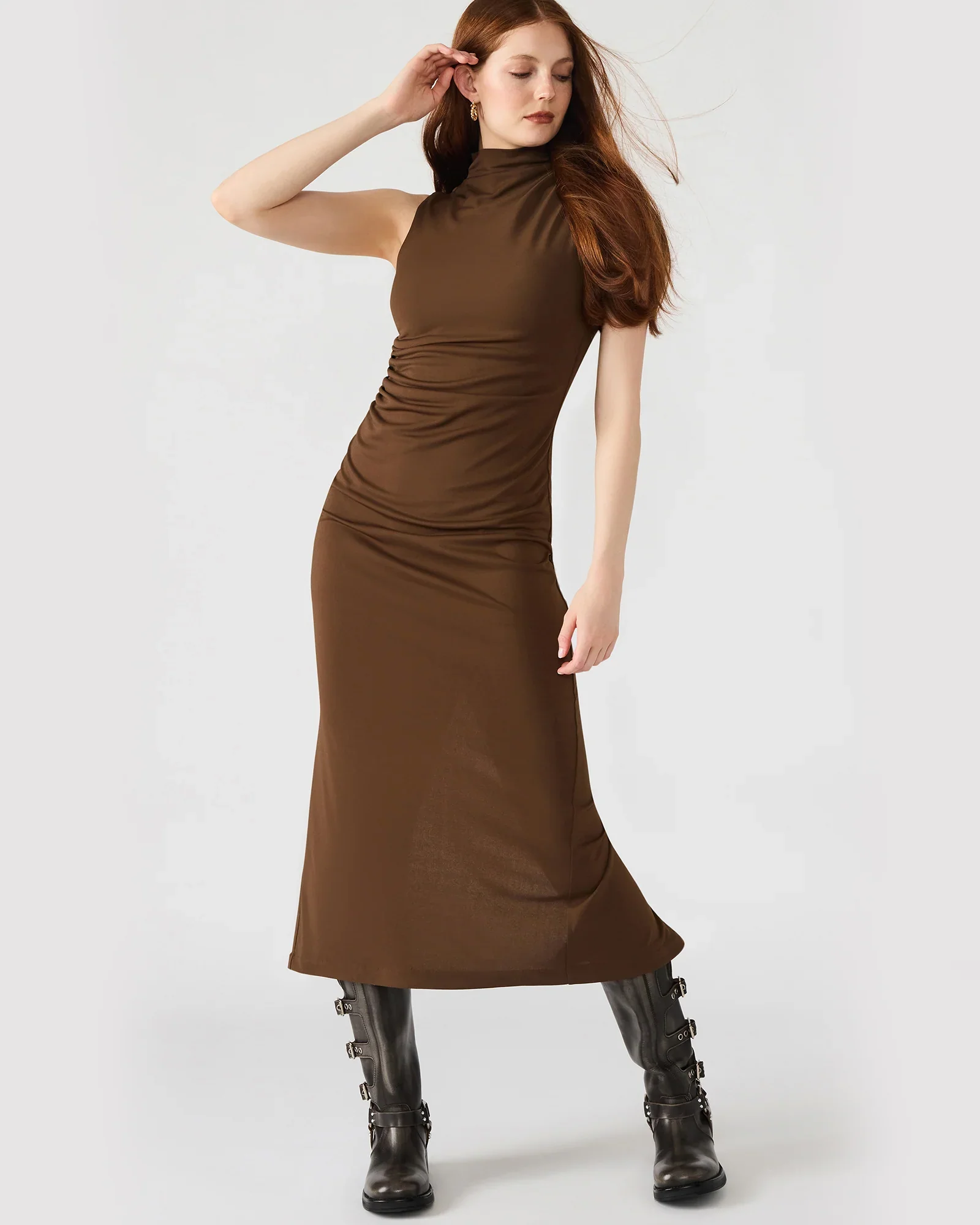 Mo Dress Brown