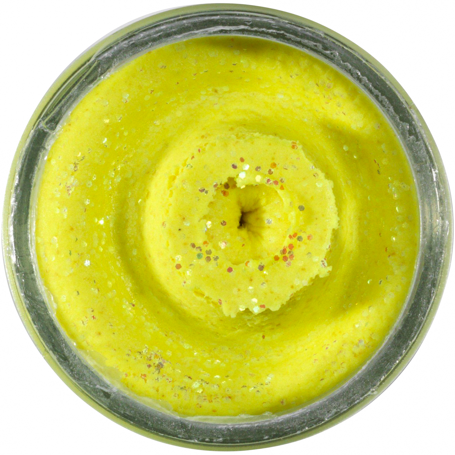 Berkley PowerBait® Sinking Glitter Trout Dough (Sunshine Yellow Glitter)