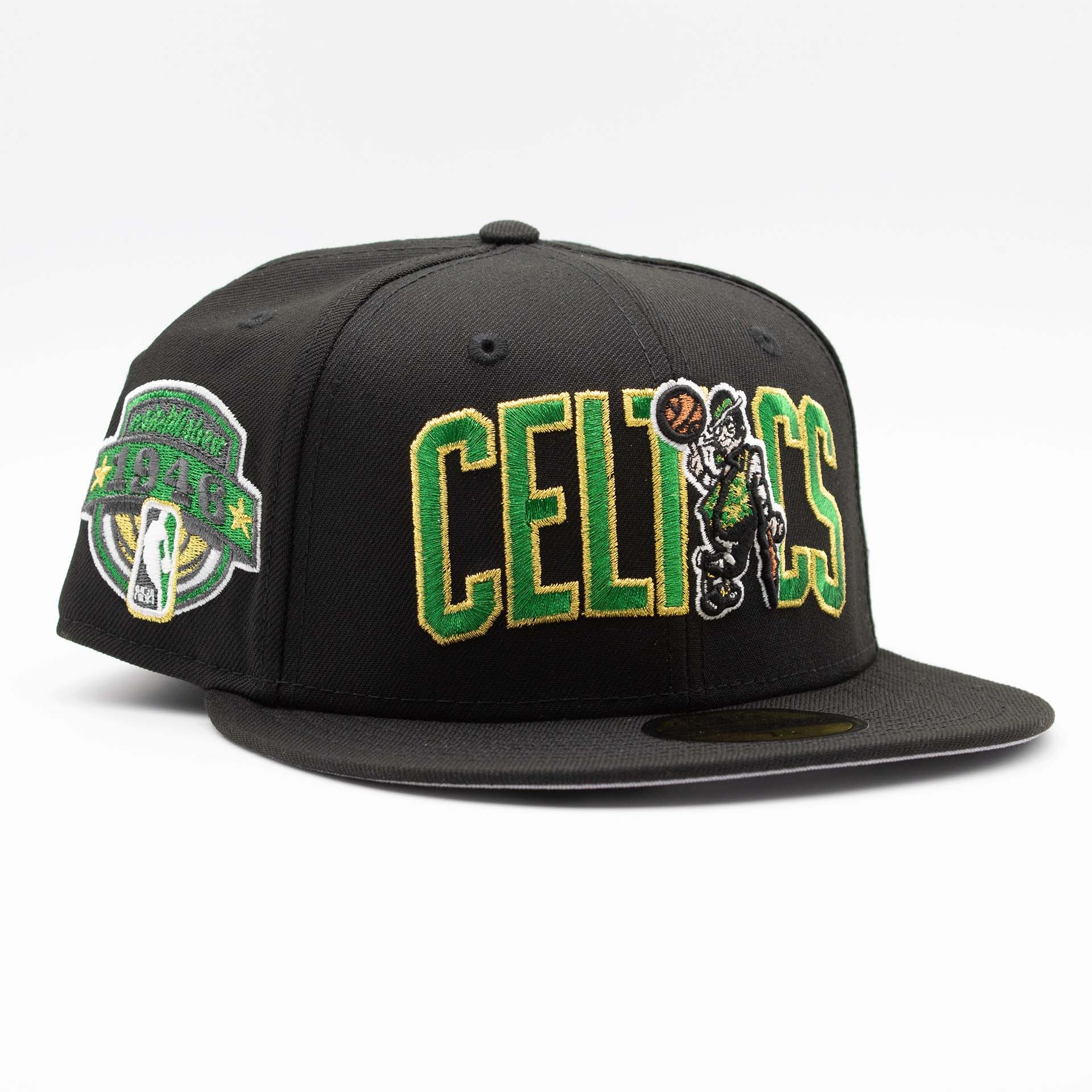Boston Celtics Established 1946 59FIFTY Fitted NBA Cap Black