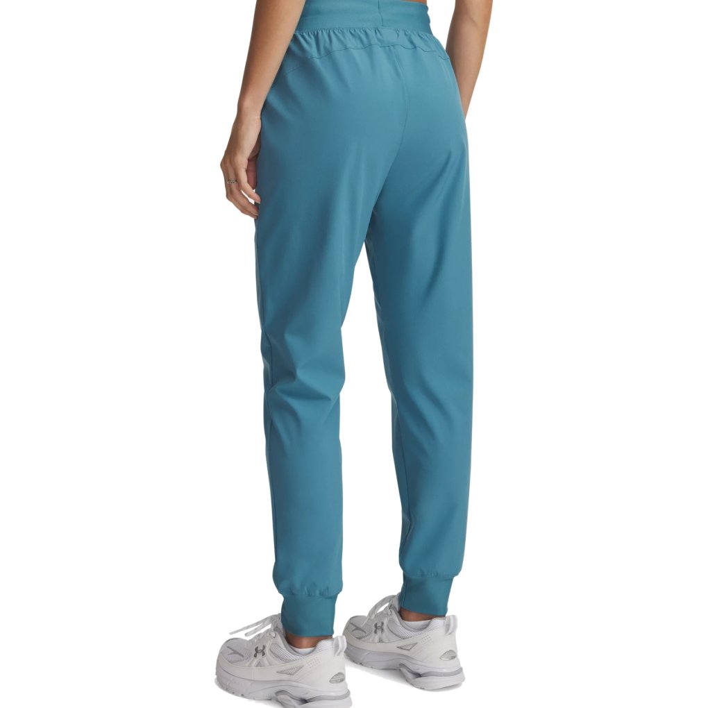Under Armour UA Rival High-Rise Woven Pants Women - Boundless Blue/Black