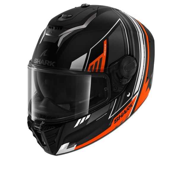 Shark SPARTAN RS BYRHON Full-Face Helmet - Black / OrangeRef: SH1674-C65261
