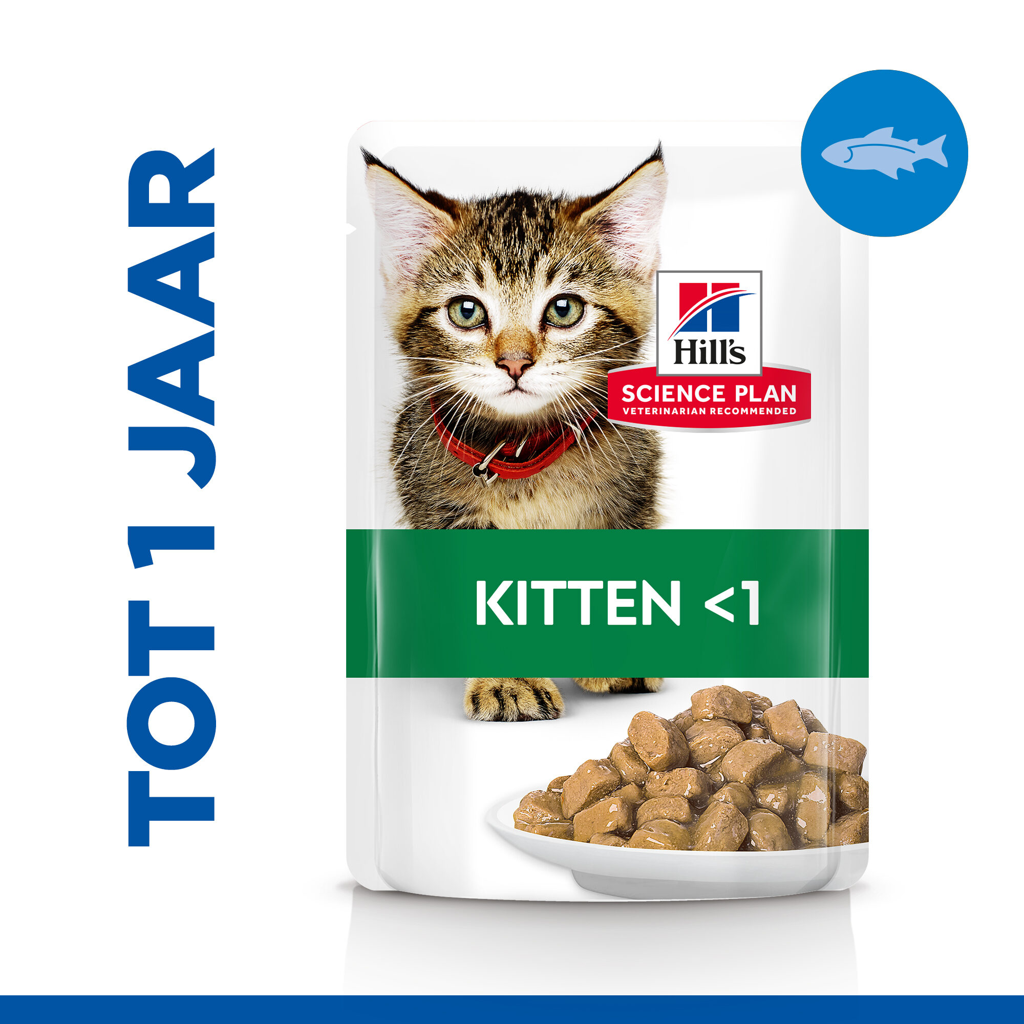 Hill's Science Plan - Kitten - Meal Pouch - Seafish - 12 x 85 g