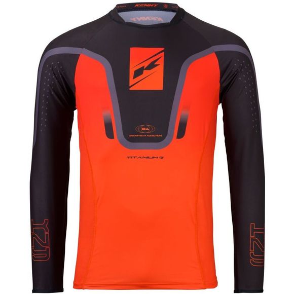 Kenny Titanium 2025 - Orange cross jersey - orange jerseyRef: KE2765