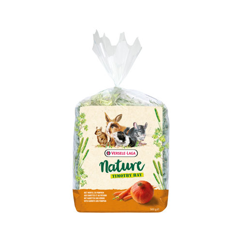 Versele-Laga Nature Timothy Hay - Carrot & Pumpkin - 500g