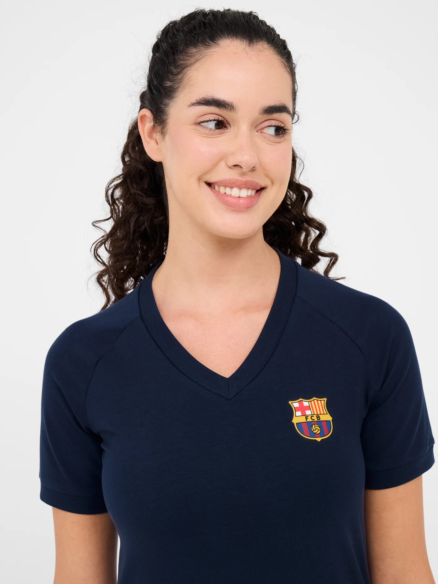 T-Shirt Navy Blue Barça - Woman